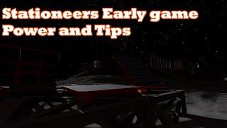 Stationeers - early power tips a bite size guide.