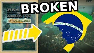 Hoi4: New DLC Brazil is INSANELY Broken