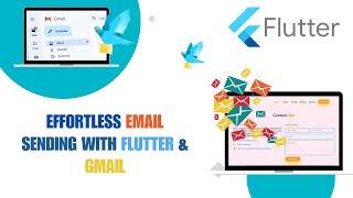 Learn Flutter Email Integration || Website, Mobile Apps to Gmail || Step-by-Step Guide