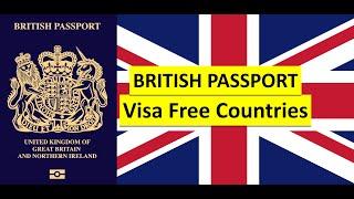 United Kingdom Passport Visa Free Countries (2024)