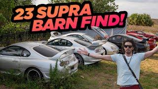 CRAZIEST SUPRA BARN FIND EVER! (Florida Man Restores ABANDONED Supras)