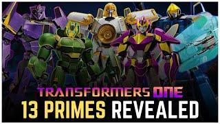 The 13 Primes in Transformers One Explained