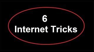 Internet Tricks & Tips - Fun things to do on the iNternet - Free & Easy