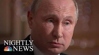 Exclusive: Vladimir Putin Denies Cold War | NBC Nightly News