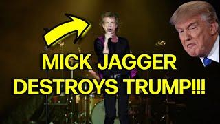 Crowd ERUPTS as MICK JAGGER CALLS OUT TRUMP At Concert