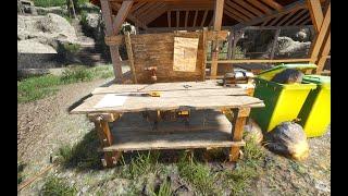 SCUM New Players CRAFTING Guide: Improvised Workbench