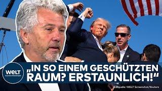 DONALD TRUMP: US-Journalist Erik Kirschbaum analysiert Attentat und die Sicherheitsaspekte vor Ort