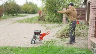 На що здатен малий щепоріз HELPER! Побутові та потужні щепорізи від ТОВ ШКІВ!