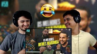 REACT OS MELHORES MEMES MAROMBA | OS TOPS DA SEMANA - MUSCLECORTES #59