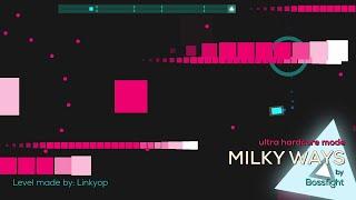 Milky Ways (Ultra Hardcore Mode) | Bossfight (Just Shapes & Beats level made by me)