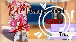 ᰔᩚ#gachaeditt #gacha #fyp ║DW(Dandys World) REACT to.. ║Part 2/2║Ib:fyp║Gacha Nebula║