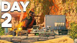 Claiming The Most UNDERRATED Center Cave & Early Game Raiding! - ARK Ascended PvP