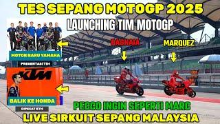 BRUTALTES SEPANG MOTOGP 2025, BERITA MOTOGP HARI INI,LAUNCHING YAMAHA,DANI PEDROSA,BAGNAIA MARQUEZ