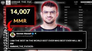 "AMMAR_THE_F" SECOND 14K MMR PLAYER IN DOTA 2 HISTORY!