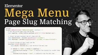 Mega Menu Upgrade with Dynamic Page Slug Matching!