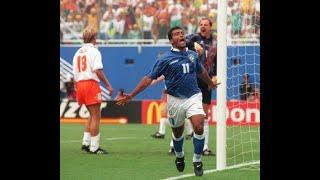 ROMARIO VS HOLLAND - QUARTER FINALS WORLD CUP 1994