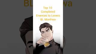 Top 10 Yaoi Enemies To Lovers Manhwas #yaoi #bl #korean #manhwa #gay #boyslove