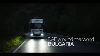 Bulgarian truck driver Valentin Tazev: "You need to have patience and very strong nerves".