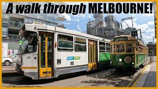 A Walk Through Melbourne // Southern Cross to Melbourne Central!