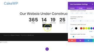 Divi Live Countdown Plugin