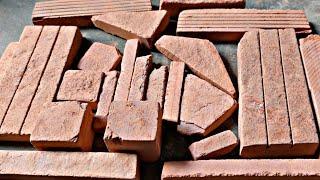 Red Slate Items cleaning video || Kitkat triangle, cubes, grooves,bar, ||