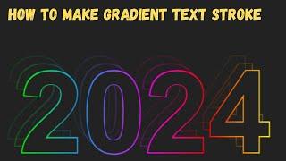 How to make Gradient Text Stroke Effects in CSS | Tricks