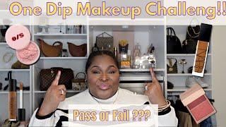 One Dip Makeup Challenge!!! Pass or Fail??? 2023{ArleesiaRheenay}