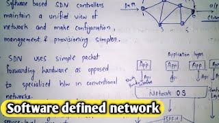 SDN in IoT | Key elements of SDN | Architecture of SDN | IoT tutorial | Lec-8 | RTU Exam