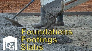 BEST type of shallow FOUNDATION for your GARAGE? // Foundations, Footings, and Slabs