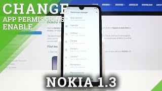 How to Manage App Permissions in NOKIA 1.3 – Change App Permissions