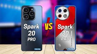 Tecno Spark 20 Pro vs Tecno Spark 30 Pro