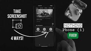 How To Take Screenshot in Nothing Phone 1 [Full Page]
