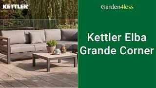 Kettler Elba Grande Corner Garden Furniture Set - A Closer Look At