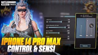 Unlocking pro potential: best BGMI sensitivity settings for iphone 14 pro max | BGMI + PUBG