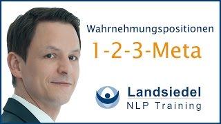 NLP Techniken:  Wahrnehmungspositionen 1-2-3-Meta