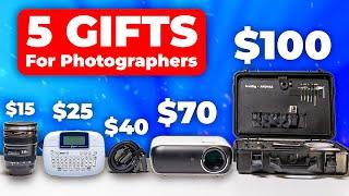 5 Must Have Photography Gifts Under $100!