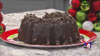 Andes Mint Bundt Cake