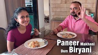 Paneer Makhani +  Dum Biryani | Live Cooking with Manasi Parekh