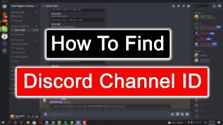 How to Find Channel ID in Discord