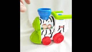 FISHER PRICE • Little People • Musical Zoo Train Plain Genius Second hand Toy Shop