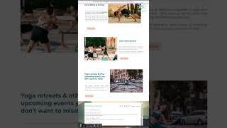 67 Yoga Training Website Design #shorts #shortsfeed #shortvideo #website