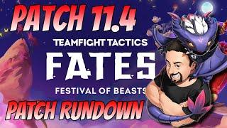 Patch 11.4 Rundown | TFT Fates | Teamfight Tactics