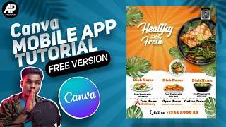 Poster Design on Canva Mobile | Canva tutorial | Amazingplay