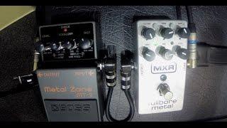 Boss MT-2 Metal Zone vs MXR Fullbore Metal Comparison | Better Music