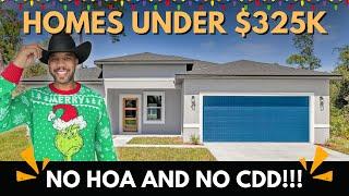 Touring 3 New Florida Homes For Sale Under $325,000! NO HOA! | Are They Worth It!?