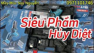 Sale : Siêu phẩm hủy diệt Máy cưa xích pin HiTMAN