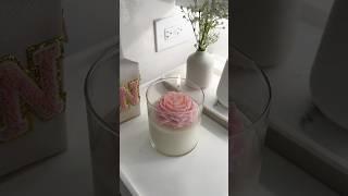 DIY candle making pt 2 #candlemaking #candles #thatgirl #girlygirl #pink #diy #home #homemade #short