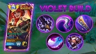 LAYLA VIOLET ITEM BUILD IN RANK GAME! (ATTACK SPEED HACK?!) | MLBB