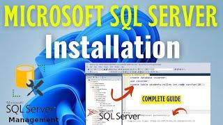 How to Install Microsoft SQL Server 2022 & SSMS  22.2 on Windows 11 [2024] | MS SQL Server 2022