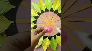 #Paperflower#paperflowerwallhanging#wallmate paper craft 